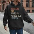 Husband Dad Grandpa 70 Year Old Legend 70th Birthday Men Hoodie