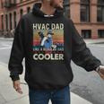HVAC Dad Like A Regular Dad HVAC Technician AC Repairman Men Hoodie