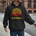 I'm Going Outside If Asked I'm Outstanding Dad Joke Men Hoodie