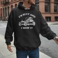 I'm Sexy And I Mow It Riding Lawn Mower Dad Mowing Lawn Men Hoodie