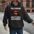 I'm A Twin DAD-What's Your Superpower Men Hoodie