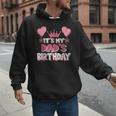 It's My Dad's Birthday Celebration Small Men Hoodie