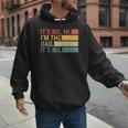 It's Me Hi I'm The Dad It's Me Dad Father's Day Retro Men Hoodie