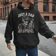 Just A Dad Who Always Came Back With The Milk Shirt Skeleton Men Hoodie