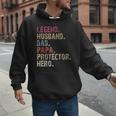 Legend Husband Dad Papa Protector Hero For Dad Men Hoodie