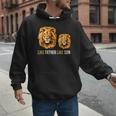 Lion Dad Like Father Like Son Lions Lovers Fathers Day Men Hoodie