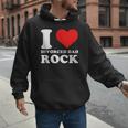 I Love Divorced Dad Rock Quote Men Hoodie I Love Divorced Dad Rock Quote Men Hoodie