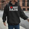 I Love Hot Dads Men Hoodie