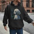 Maltipoo Starry Night Van Gogh Maltipoo Mom Dad Owner Men Hoodie