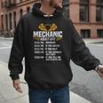 Mechanic Men Dad Hourly Rate Car Auto Garage Mechanic Men Hoodie