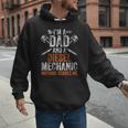 For Men Father's Day Halloween Diesel Mechanic Dad Men Hoodie