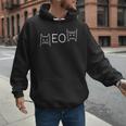 Meow Cat Shirt Meow Kitty Cats Mom And Cat Dad Men Hoodie