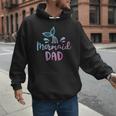 Mermaid Dad Merman Daddy Dad Family Matching Birthday Men Hoodie