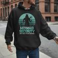 Mermaid Security Vintage Birthday Party Dad Father Day Men Hoodie