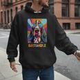 Mom & Dad Of a Basshole Basset Hound With Glasses -Adults Short Sleeve Men Hoodie