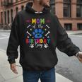 Mom And Dad Mom Of The Birthday Boy Dog Paw Family Matching Men Hoodie