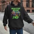 Monster Truck Dad Family Matching Birthday Party Fathers Day Men Hoodie