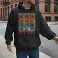 In My Monster Trucks Dad Era Matching Family Truck Lovers Men Hoodie
