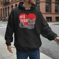 Nebelung Cat 1 Dad Father's Day Daddy Heart Decor For Men Women Kids Men Hoodie