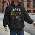 OMG It's My Daughter's Birthday Happy Bday Tie Dye Mom Dad Small Men Hoodie