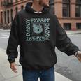 Peppa Pig Father's Day Expert Daddy Vintage Faded Box Logo Men Hoodie