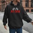 Pit Crew Family Racing Birthday Race Car For Dad Mom Kids Men Hoodie