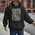 Play Cars On Dad's Back Shirt Kids And Fathers Play Men Hoodie