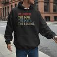 Plumber The Man The Myth The Legend Dad Hero Men Hoodie