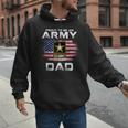 Proud To Be An Army Dad With American Flag Veteran Men Hoodie