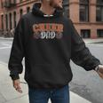 Proud Cheer Dad My Favorite Cheerleader Calls Me Dad Orange Men Hoodie