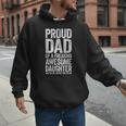Proud Dad Of A Freaking Awesome Daughter Shirt Fathers Day Men Hoodie