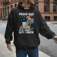 Proud Dad Of The Toughest Boy Autism Awareness Father Autism Men Hoodie Proud Dad Of The Toughest Boy Autism Awareness Father Autism Men Hoodie