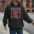 Red Sport Loud Proud Cheer Coach Dad Father's Day Men Hoodie