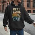 Reel Cool Dad Fathers Day Fishing Outdoors Men Hoodie