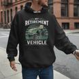 My Retirement Vehicle Riding Lawn Mower Retro Dad Men Hoodie My Retirement Vehicle Riding Lawn Mower Retro Dad Men Hoodie