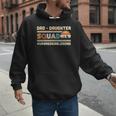 Retro Dad Daughter Squad Unbreakable Bond Father Daughter Men Hoodie