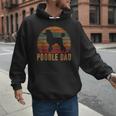 Retro Poodle Dad Dog Owner Pet Poodle Father Men Hoodie
