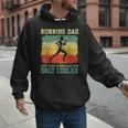 Retro Running Dad Runner Marathon Athlete Humor Outfit Men Hoodie