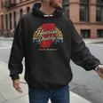 Retro Vintage US States Hoosier Daddy State Outline Desig Men Hoodie