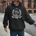 Rhodesian Ridgeback Dad With Banner And Ear Wreath Men Hoodie