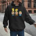 The Simpsons Father's Day Bart Lisa Maggie Dad Birthday Men Hoodie