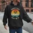 Sounds Fishy Count Me In Dad Grandpa Vintage Fishing Men Hoodie