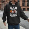Sports Dad Of The Birthday Baller Sports Family Party Men Hoodie
