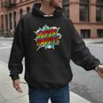Super Daddy Comic Book Superhero Father's Day Men Hoodie