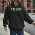 Swim Dad Like A Normal Dad But Cooler Shirt Swimer Dad Men Hoodie