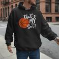 That's My Son Basketball Lovers For Mom Or Dad Men Hoodie