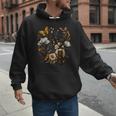 Tortie Cat Owner Flowers Tortie Cat Mom Tortie Cat Dad Men Hoodie
