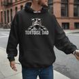 Tortoise Dad Tortoise With Sunglasses Vintage Tortoise Dad Men Hoodie