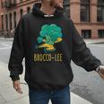 Vegetable Word Game Dad Joke Brocco-Lee Broccoli Men Hoodie