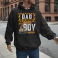 Vehicle Construction Excavator Dad Of The Birthday Boy Small Men Hoodie